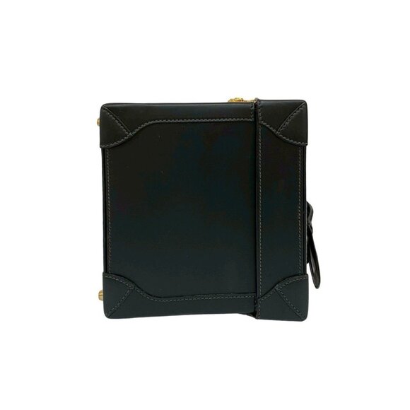 GUCCI Authentic Vintage Black Leather Vanity Bag - Picture 5 of 8